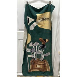 Hilasal 19th Hole Large Golf Beach Towel The Crosby Bermuda Run 27" x 54"